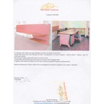 Rare Gio Ponti Desk and Wall Shelf, Forli Administrative Offices